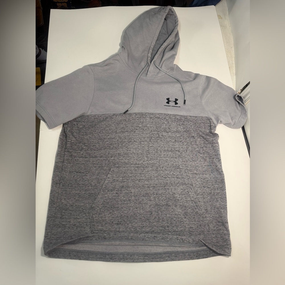 Under Armour Two-Tone Gray Hoodie